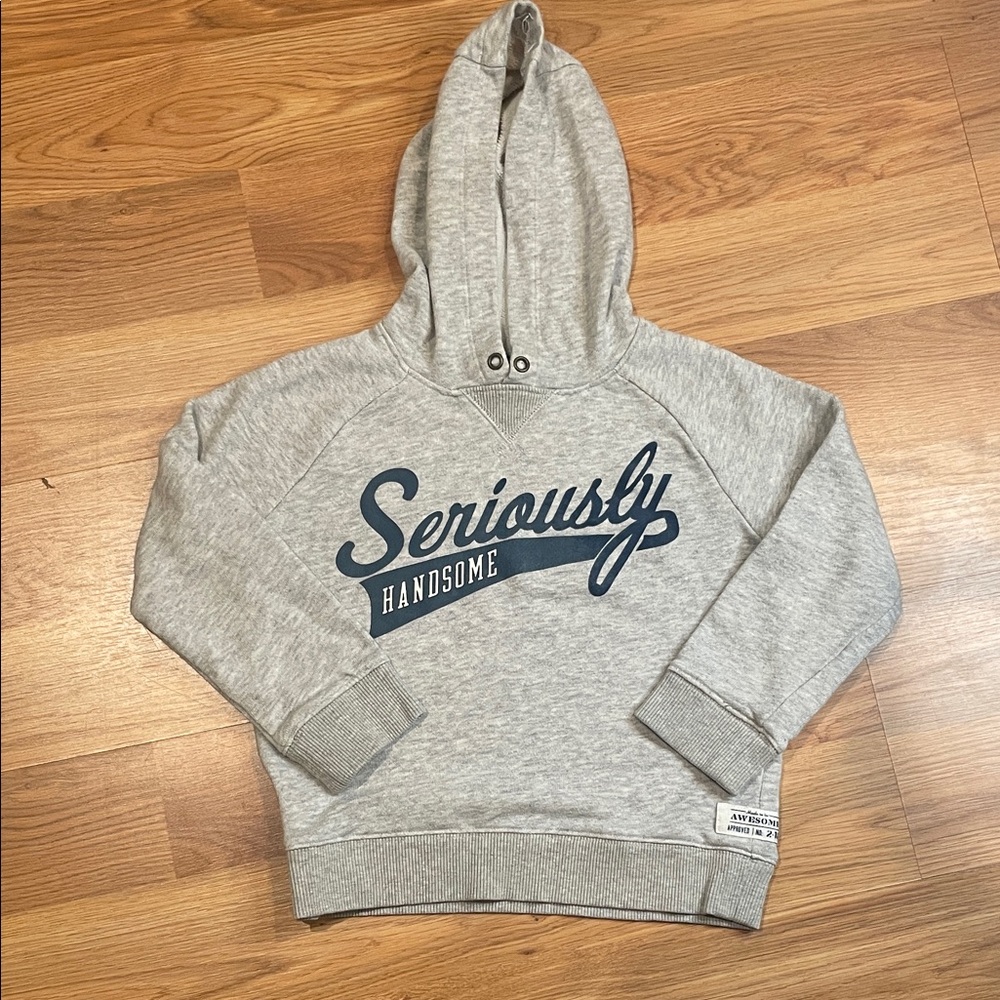 Carter's Gray Seriously Handsome Hoodie